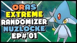 May Started With AZELF?! -  Pokemon Alpha Sapphire HD Extreme Randomizer Nuzlocke Episode 1