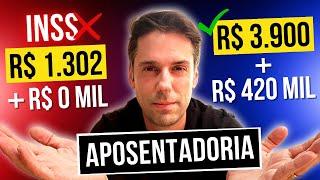 NÃO dependa do INSS pra se aposentar! Como se aposentar com muito dinheiro (INVESTINDO SÓ R$97,65)