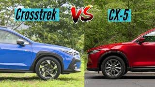 2023 Mazda CX-5 vs 2023 Subaru Crosstrek Comparison, Interiors & Exteriors Compared | SUV Battles!