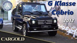 Mercedes G 350 Cabriolet, 2012, das' Auto mit Zukunft, erst 49.327 km!