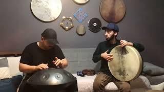 Handpan-Frame drum (bendir) -Roozbeh Zarei & Fazıl Karagöz