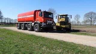 Koonstra Balkbrug  New Tatra Phoenix truck! Bouwland bemesten  Challenger Terra Gator  Mest aanvoere