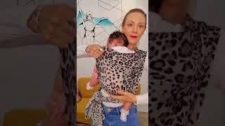 Freerider baby sling wrap how-to  demo (with baby Inayah!)