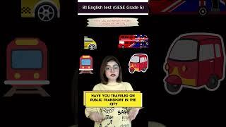 B1 English test (GESE Grade 5) | SELT British Citizenship| Trinity College London ILR UK