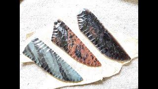 Flat Knapping Tutorial By Keith Hull of Stone Culture