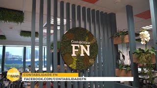 Fabinho Nascimento apresenta os serviços e soluções da CONTABILIDADE FN| MANHÃ NA BAND