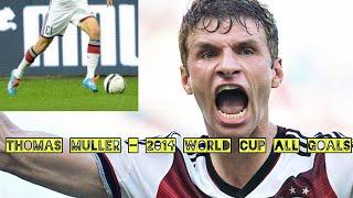 THOMAS MULLER FIFA WORLD CUP 2014 ALL GOALS