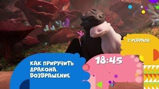 Как приручить дракона: Возвращение  3 февраля на CTC Kids