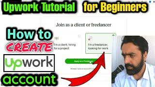 Upwork Tutorial for beginners | Upwork account create 2023 | Upwork Tips | Techtalk with ishfaq