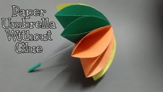 diy paper umbrella without glue