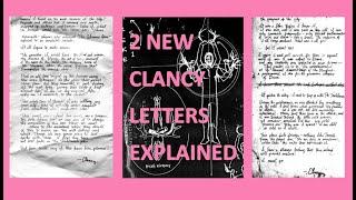 2 NEW CLANCY LETTERS EXPLAINED & THEORIES | dmaorg website updated