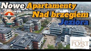 OLSZTYN Z DRONA | WARMIŃSKI PORT | NOWE APARTAMENTY  NAD JEZIOREM | 29.12.2024 | CINEMA 4K UHD