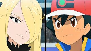 Dragonite vs Spiritomb (SUB) - Ash vs Cynthia - Pokémon Journeys: The Series