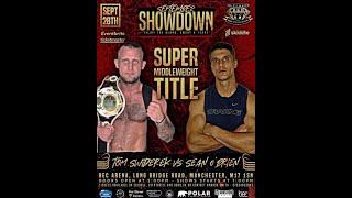 TOM SWIDERECK VS SEAN OBRIEN -  BARE KNUCKLE SUPER MIDDLEWEIGHT TITLE FIGHT