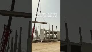 TT SLAB INSTALLATION  FOR CONTROL BUILDING