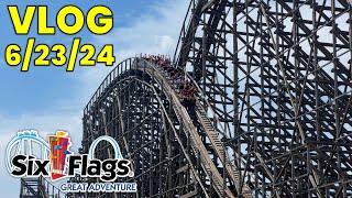El Toro Reopened + Log Flume Updates at Six Flags Great Adventure! | Vlog 6/23/24