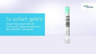 Die Stuhlentnahme mit dem SENTiFIT pierceTube für die Darmkrebsvorsorge