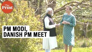 Prime Minister Narendra Modi, Danish PM Mette Frederiksen meet at latter's residence in Copenhagen