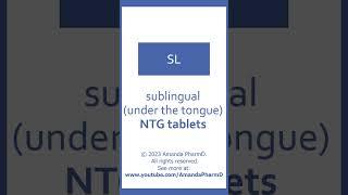 Pharmacy Sig Codes and Abbreviations #Shorts - Routes of Administration, Part 1 (PTCB PTCE Prep)