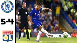 Chelsea 5-4 Lyon • All Goals & Highlights HD| ICC 2018