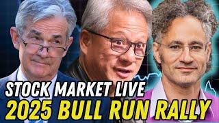 Live: Nvidia AI Co Workers, Tesla Robotaxi News, Palantir Crash, Stock Market Coverage & Analysis