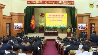 Kỳ họp thứ 16, HĐND tỉnh khoá XVI nhiệm kỳ 2016-2021