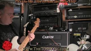 100w All Tube Amp Head for $300 bucks?  I give you the Carvin ValveMaster!