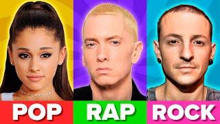 POP vs RAP vs ROCK: Save One Song  | Music Quiz Challenge