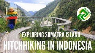 Hitchhiking in Indonesia. Traveling to West Sumatra: Pekanbaru, Bukittingi, Padang