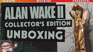 Alan Wake 2 Collector's Edition Unboxing