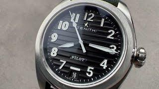 2023 Zenith Pilot 03.4000.3620/21.I001 Zenith Watch Review