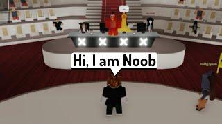 Fake Noob Impress judges with INSANE RUSH E!