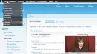 Chapter 2: Getting Oriented to Drupal from Administering Drupal