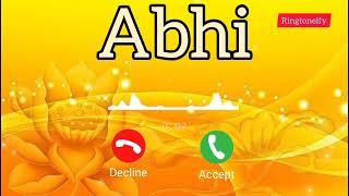 Abhi Name Ringtone Download Link ⤵️| Abhi Name Ringtone Download Free | @Ringtoneify