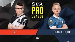 CS:GO - G2 Esports vs. Team Liquid [Dust2] Map 1 - Final - ESL Pro League Season 9