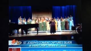 St Joseph's Convent (POS) Choir on TV6