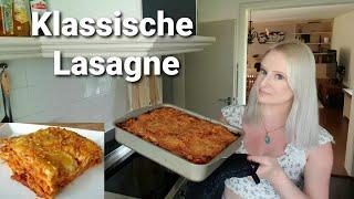 Vegan | Klassische Lasagne | mit Sojagranulat