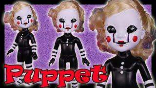 The Puppet Marionette DIY Doll Makeover and Repaint - FNAF Hybrid Art Doll Tutorial