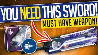 Destiny 2 | YOU NEED THIS SWORD! The Slammer God Roll Is EXOTIC Worthy - MUST HAVE!