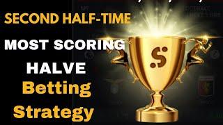 Daily 2 Odds in One Match with Second Half Most Scoring Half Strategy