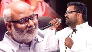 Oscar award winner MM Keeravani proudly watched his son Kaala Bhairava receive a SIIMA award