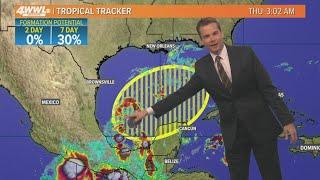 Thursday 5 AM Tropical Update: Gulf development possible, but NHC says chances are low