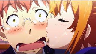 [ Anime Kiss ]  Maken-Ki - Ooyama Takeru Kiss Inaho Kushiya