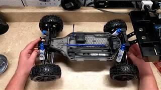 Building a Traxxas Backslash 1/8 Buggy part 4 Axle Upgrade and Tires