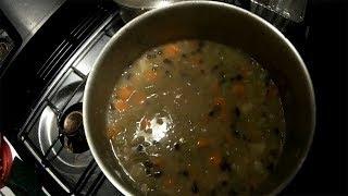 How about some good wholesome bean soup, from the Nomadic Vanman