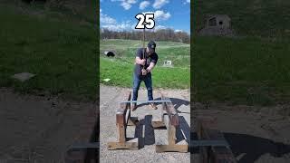 How Much Tape To Stop An Ax?
