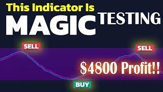 $4800 Profit!! SPECIAL Scalping Indicator Gives INSANE Buy Sell Signals?? Incredible Accuracy