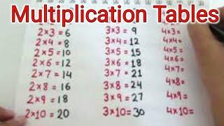 Learn Table Of 2-Table of 3-Table 0f 4-Rajni Ki Pathshala