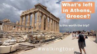 Athens Greece l Walking Tour in 4K