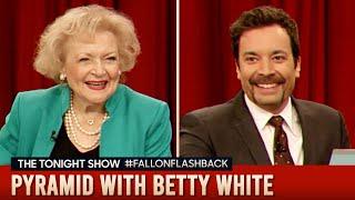 Pyramid with Betty White | Fallon Flashback (Late Night with Jimmy Fallon)